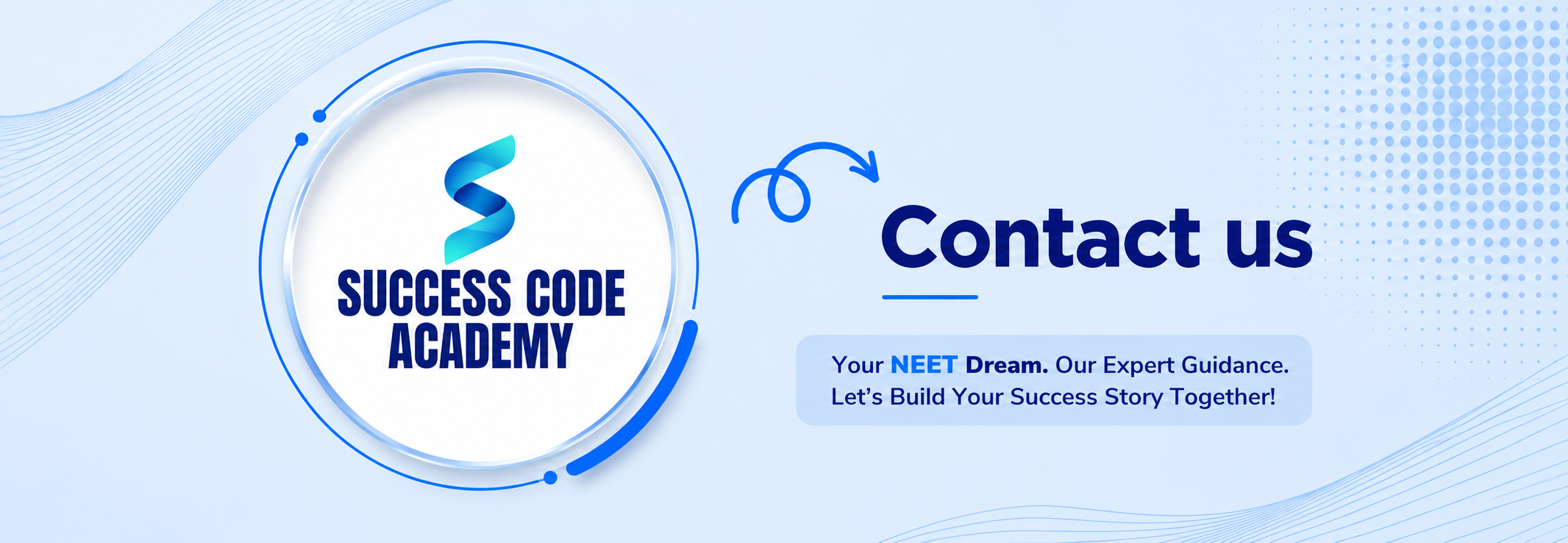 Contact Success Code Academy Poster